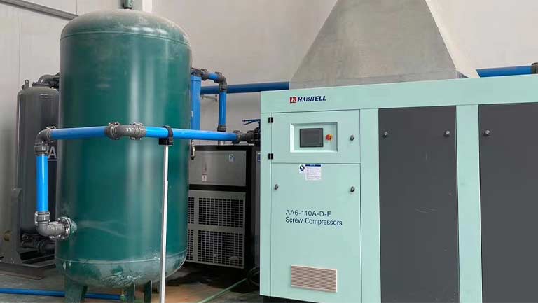 汉钟螺杆空压机跑油的原因与预防措施